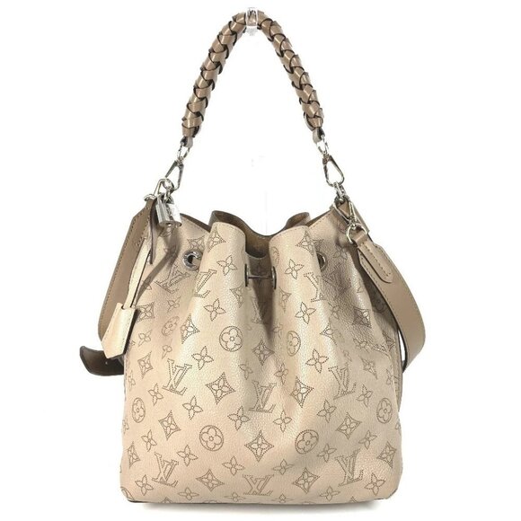 LOUIS VUITTON M55799 MonogramMahina Mulia 2WAY Crossbody Handbag Shoulder Bag - Picture 2 of 16